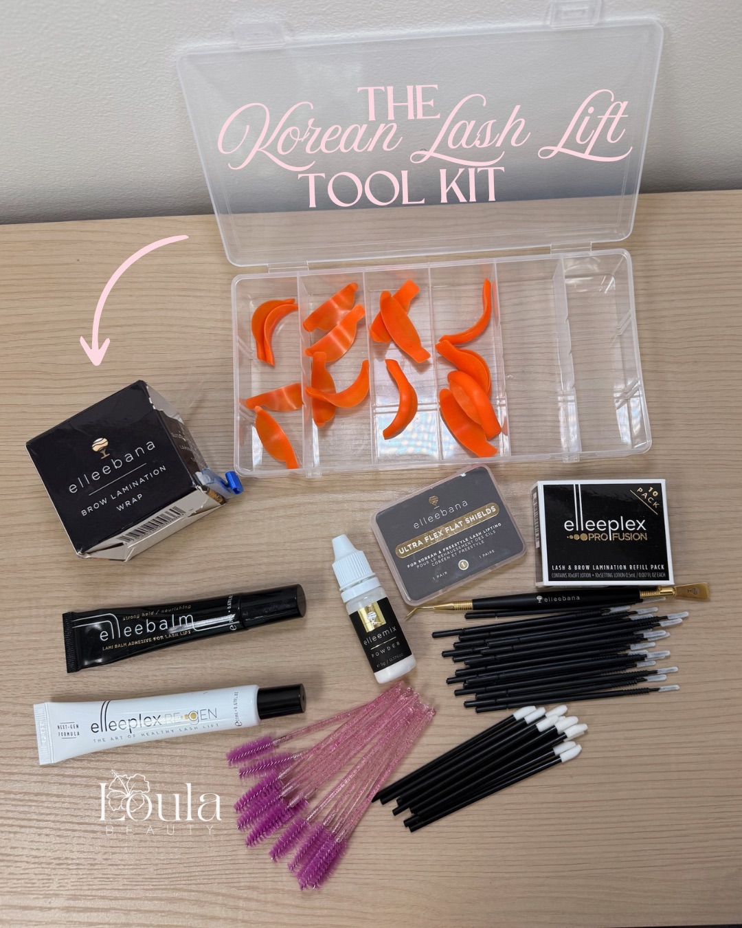 Korean Lash Lift Class Products Kit